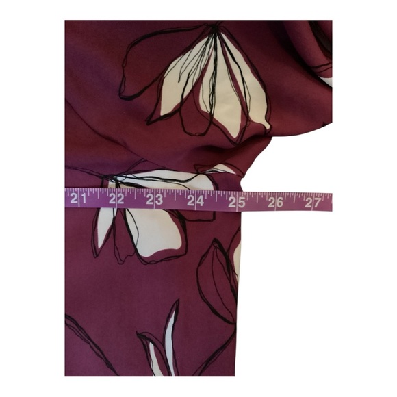 Plus Size, 41 Hawthorn Purple Fitted 3/4 Sleeve Blouse, Size 2X - Picture 8 of 11